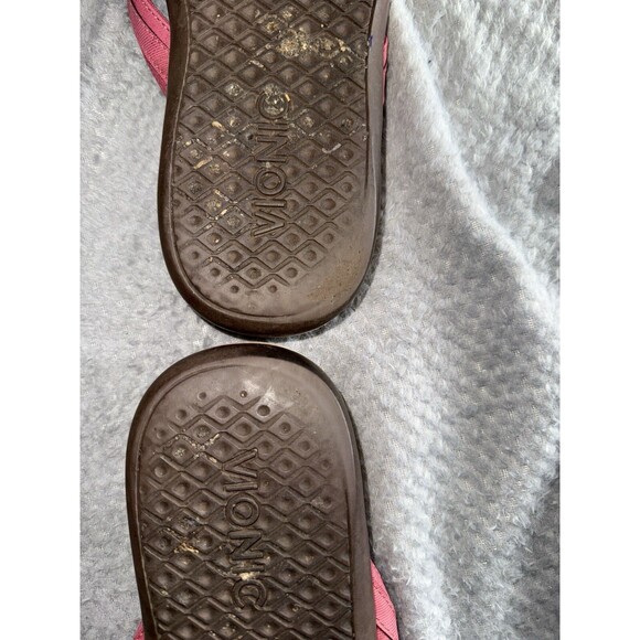 Vionic Red and Tan Sandals - Picture 9 of 12